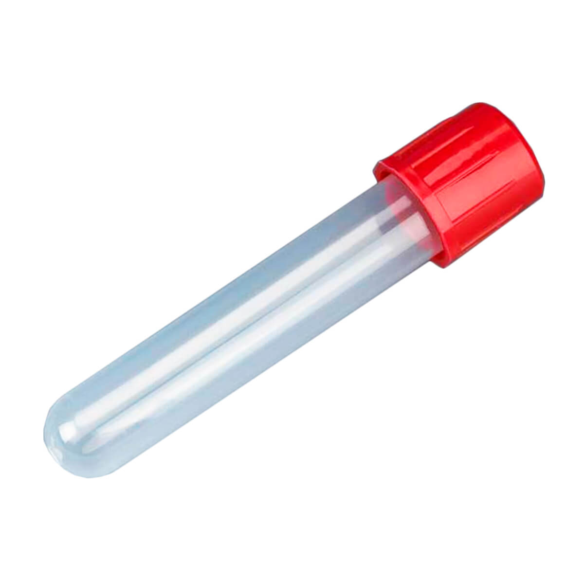 Culture tube, PP, 12 x 75 mm, Red Cap | Azer Scientific Culture tube, PP, 12 x 75 mm, Red Cap | Azer Scientific